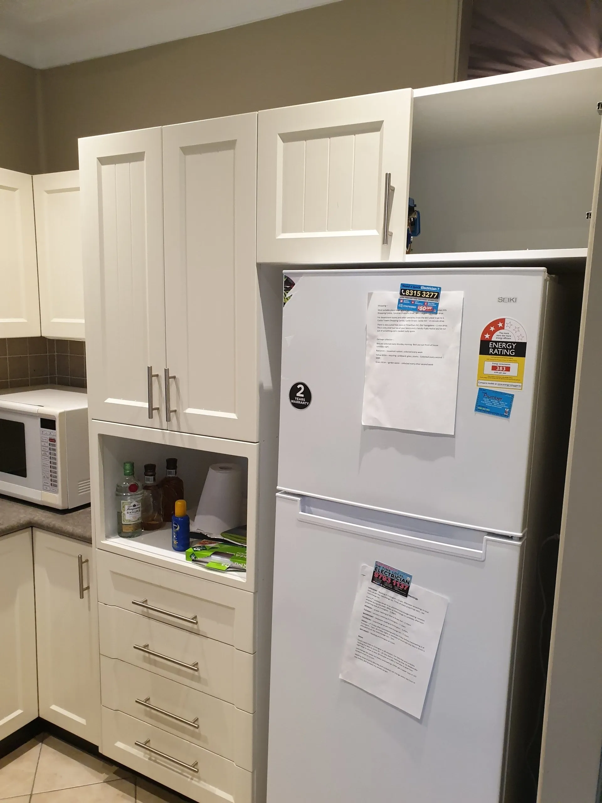 white kitchen doors